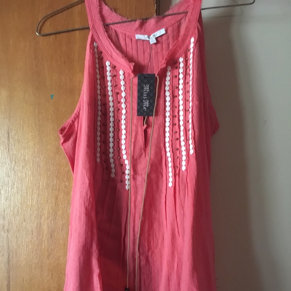 Miss Me Sleeveless Top
